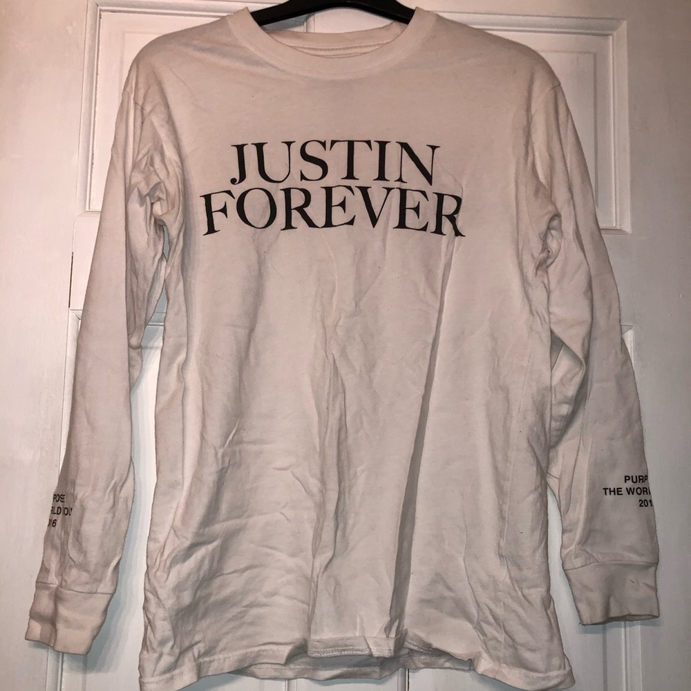 Justin Bieber Purpose Tour Long Sleeve